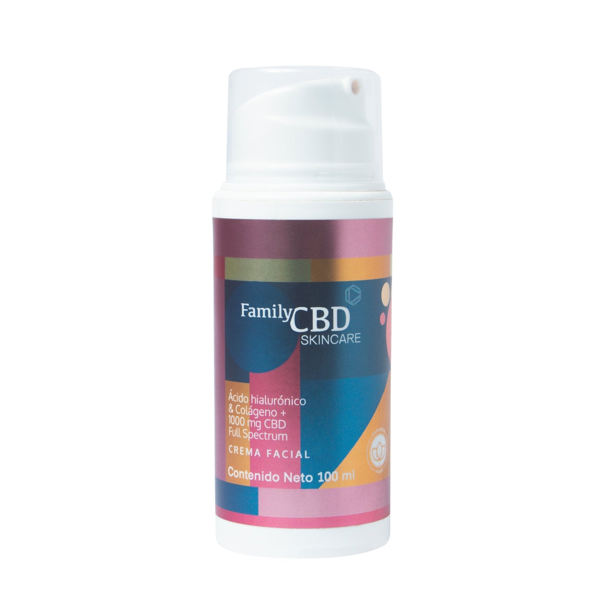Crema Antiedad CBD / Ácido hialurónico / Colágeno - Family Cbd Mexico