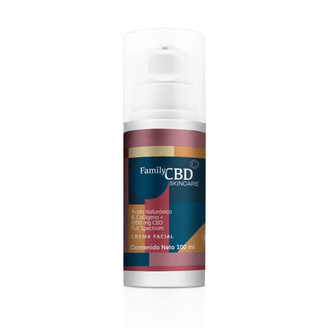 Crema Antiedad CBD / Ácido hialurónico / Colágeno - Family Cbd Mexico