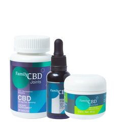 Paquete Sin Dolor 30 : 1 cápsulas + 1 pomada + 1 CBD (30 ml) - Family Cbd Mexico