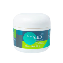 Ungüento Bálsamo (pomada) CBD (amplio espectro), Menthol, Árnica y 4 terpenos herbolarios. - Family Cbd Mexico